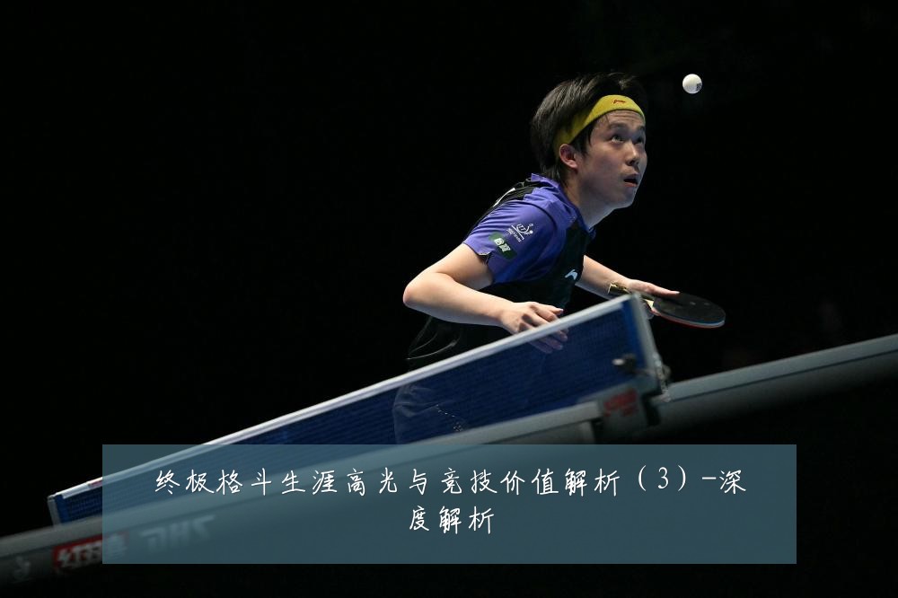 终极格斗生涯高光与竞技价值解析（3）-深度解析